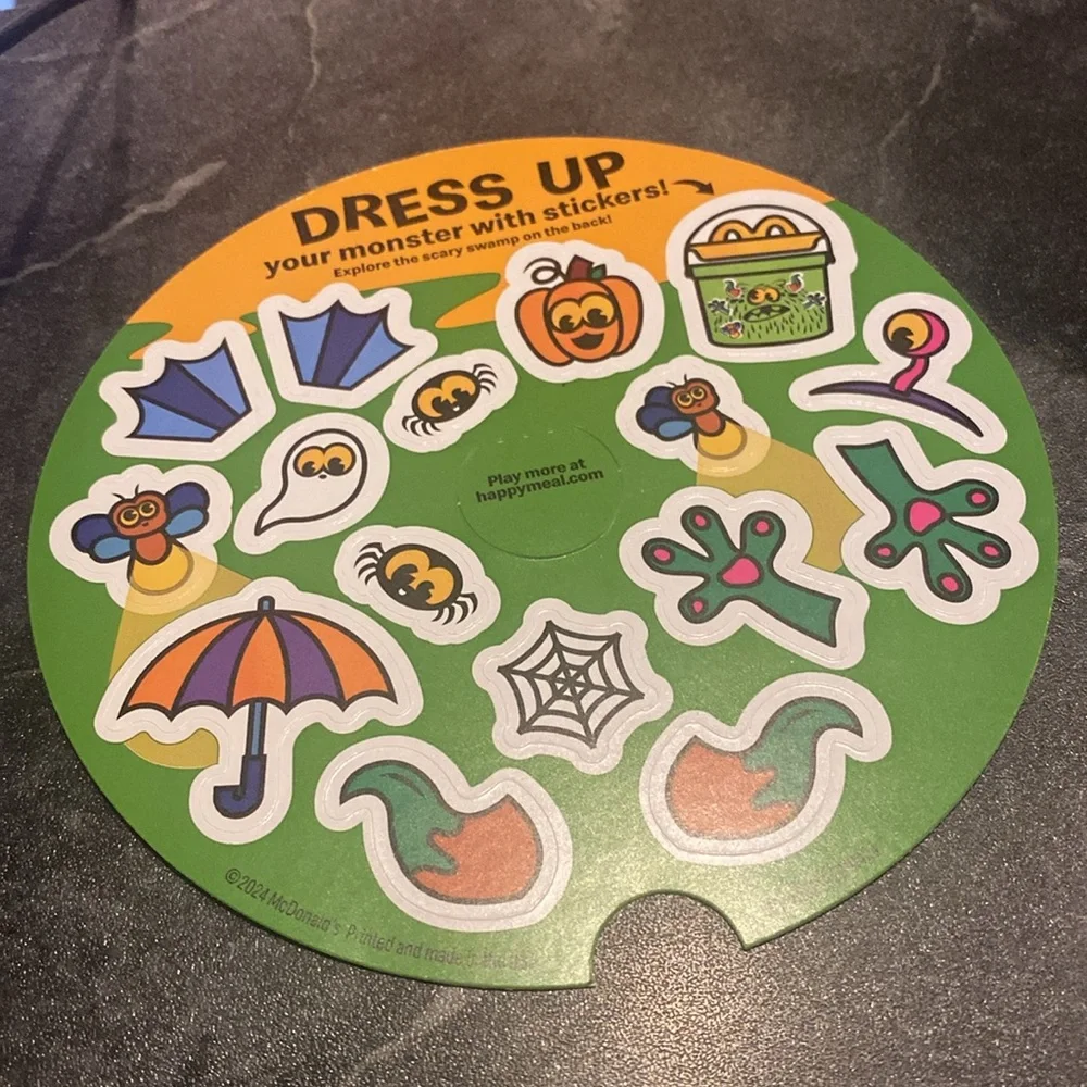 McDonald’s Happy Meal Boo Bucket 2024